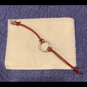 James Avery Riata Leather Charm Bracelet